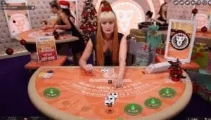 Live dealer Celebrity Blackjack Party at LeoVegas Live Celebrity Blackjack Party