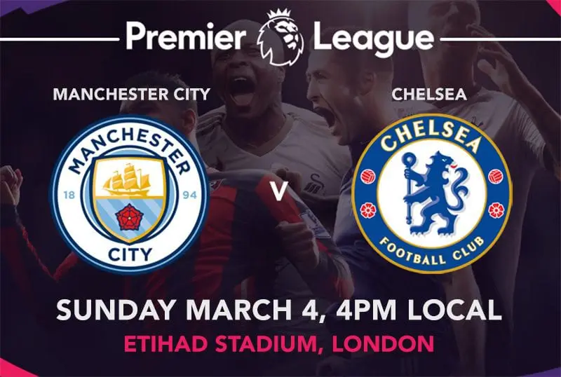 Manchester City vs. Chelsea odds and best bets – 2018 EPL tipping