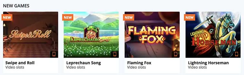 Betsson online casino new games