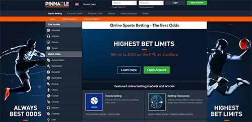 Pinnacle Online Sportsbook