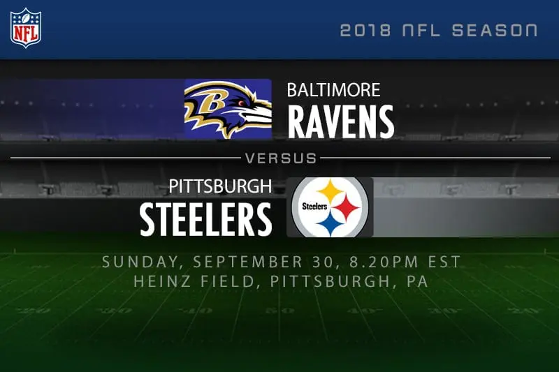 Baltimore Ravens vs. Pittsburgh Steelers week 7 tips – 2018 NFL odds