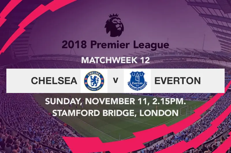 Chelsea vs. Everton double chance odds & tips – 2018/19 EPL betting