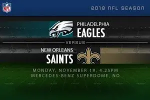 Eagles v Saints