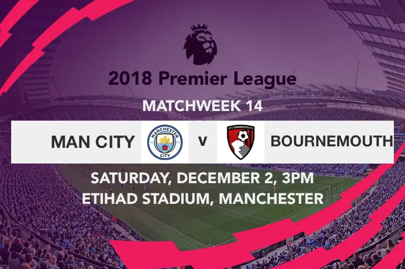 Manchester City vs. Bournemouth first half betting – 2018/19 EPL tips