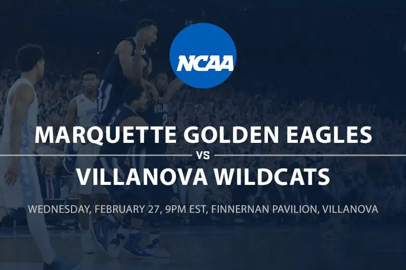 Marquette Golden Eagles vs. Villanova Wildcats NCAA analysis & tips