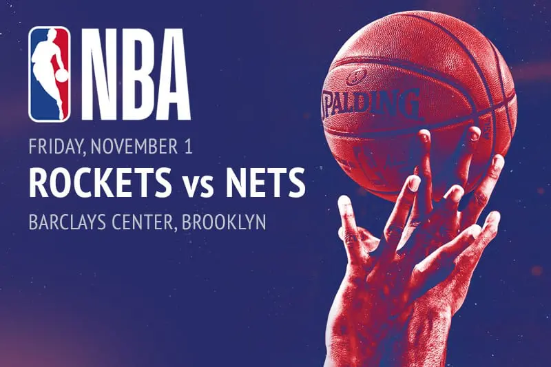 Houston Rockets vs Brooklyn Nets betting tips and predictions Rockets @ Nets NBA odds, free picks and best bets