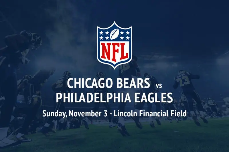 Chicago Bears vs Philadelphia Eagles betting odds and tips