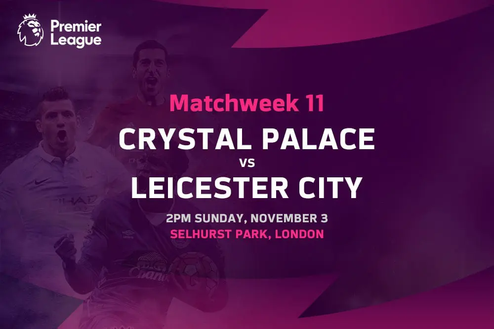 Crystal Palace vs Leicester City betting odds and predictions