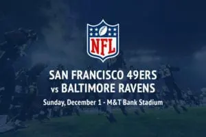 49ers @ Ravens NFL betting picks
