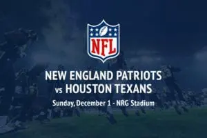 Patriots @ Texans NFL betting picks