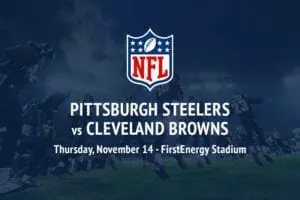 Steelers @ Browns NFL betting picks