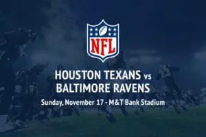 Texans @ Ravens NFL betting picks