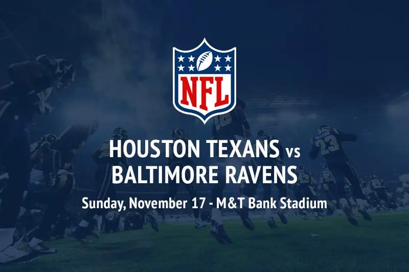 Houston Texans vs Baltimore Ravens betting tips and predictions