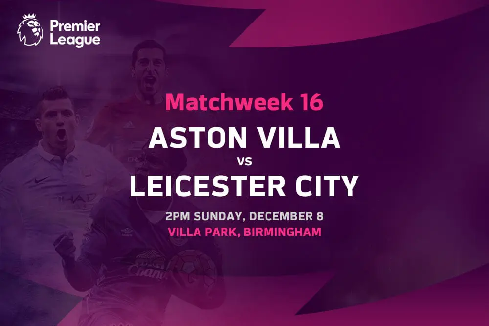 Aston Villa vs Leicester City betting odds, tips and predictions