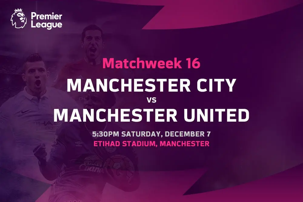 Manchester City vs Manchester United betting odds and tips