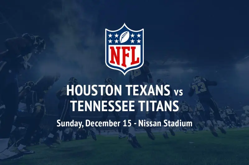 Houston Texans vs Tennessee Titans betting picks and odds