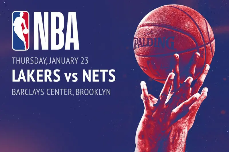 LA Lakers vs Brooklyn Nets NBA betting odds & picks