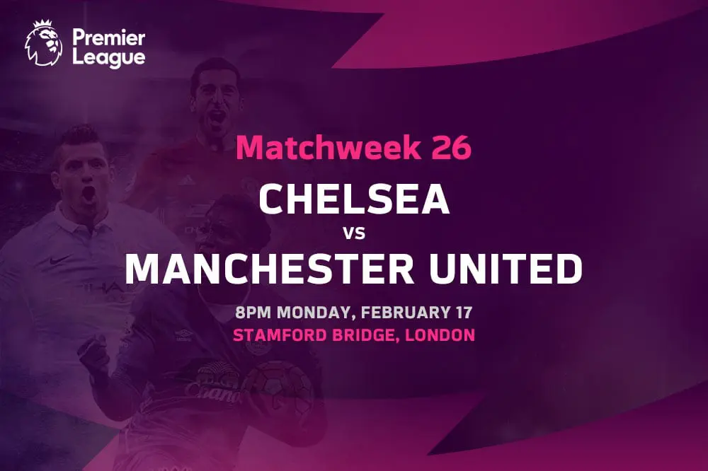 Chelsea vs Manchester United EPL betting odds, tips & predictions