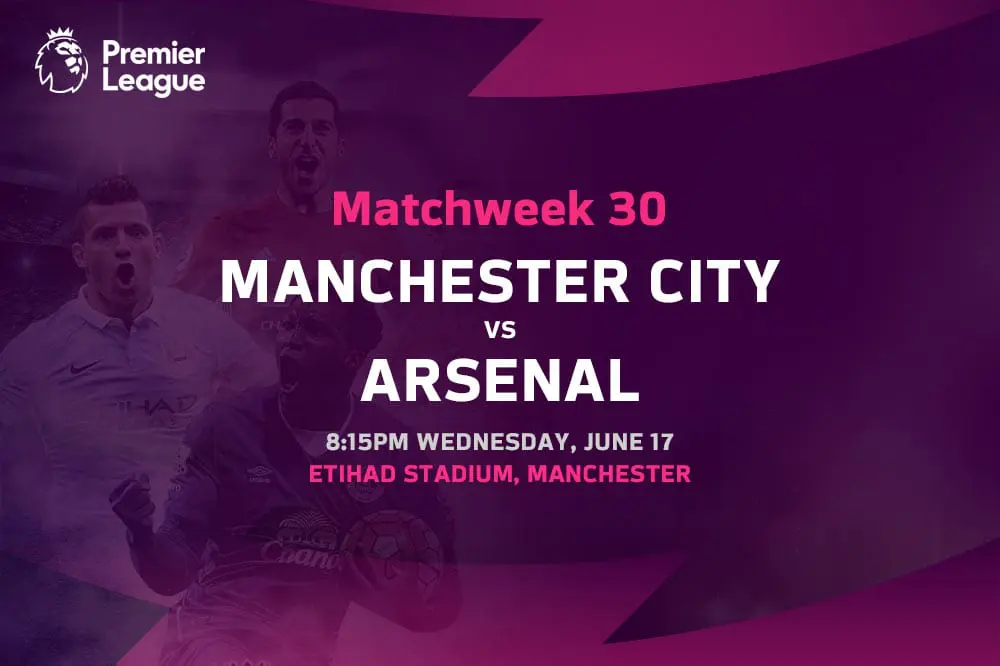 Man City vs Arsenal EPL betting tips & predictions