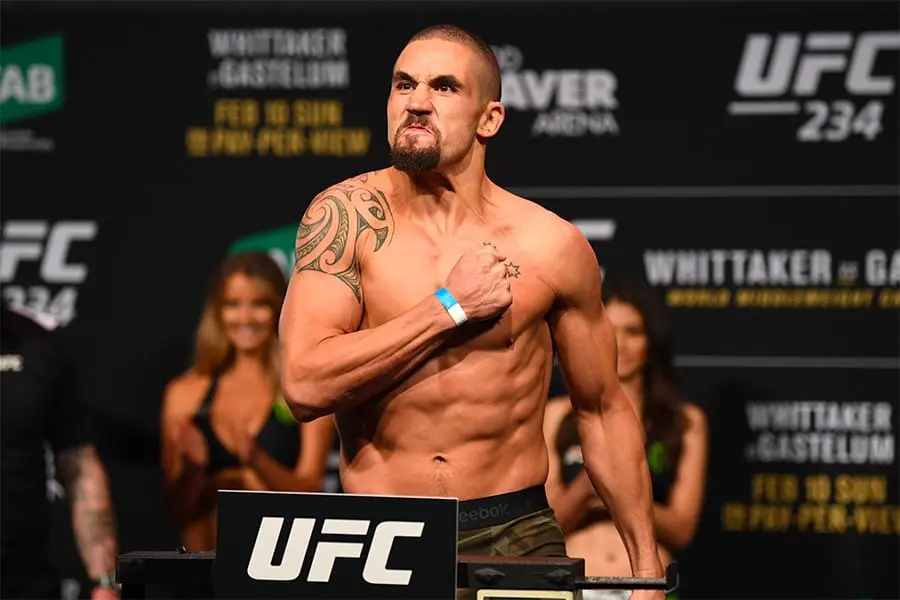 Whittaker in good health after gruesome UFC 308 injury