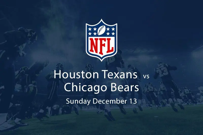 Texans vs Bears NFL Betting Preview & Picks