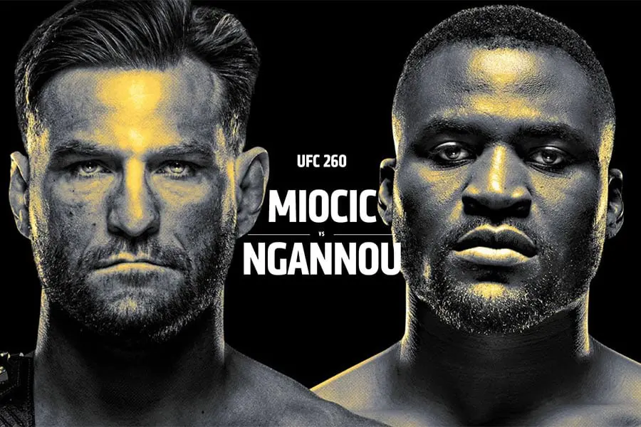 UFC 260: Miocic vs Ngannou betting predictions – March 27, 2021