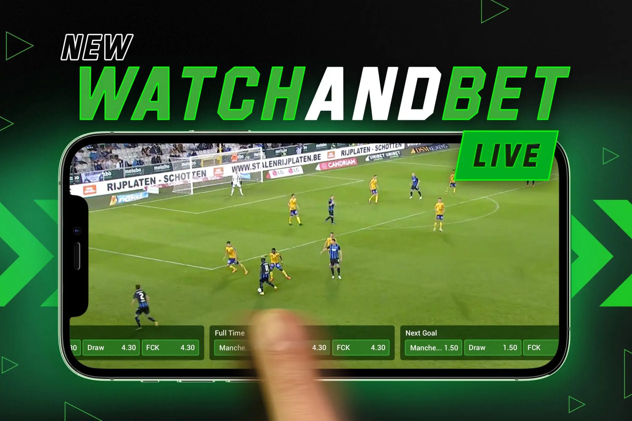 Unibet sports betting app gets live streaming of 185,000 events Kindred launches a unique Watch&Bet Live Streaming player