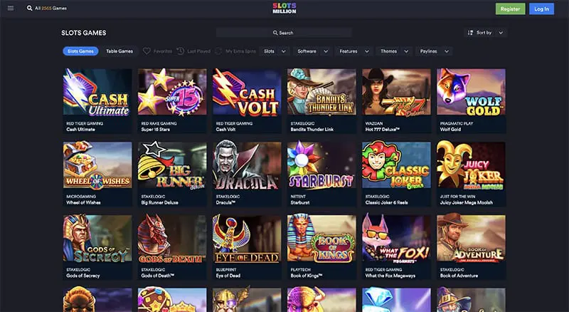 No download casino Slots Million