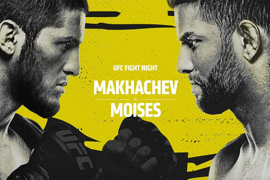 Makhachev vs Moises betting picks – UFC Vegas 31 main event