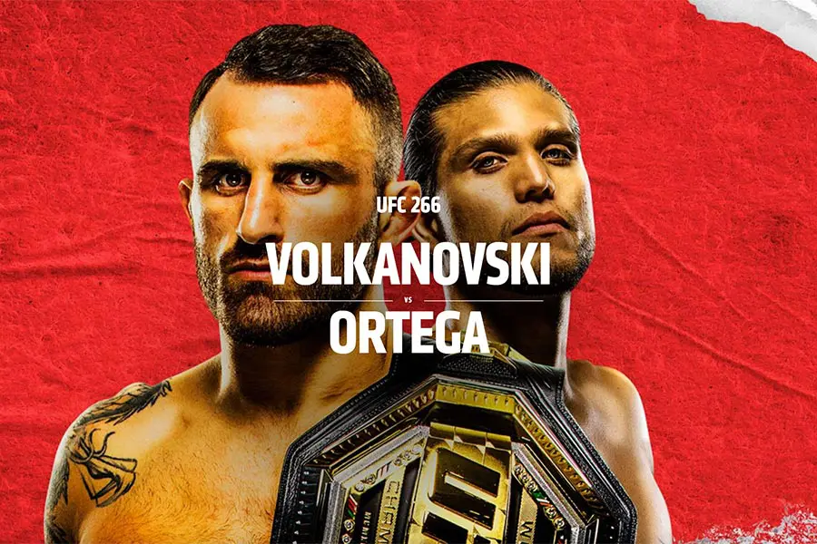 Volkanovski vs Ortega UFC 266 main event preview & best bets