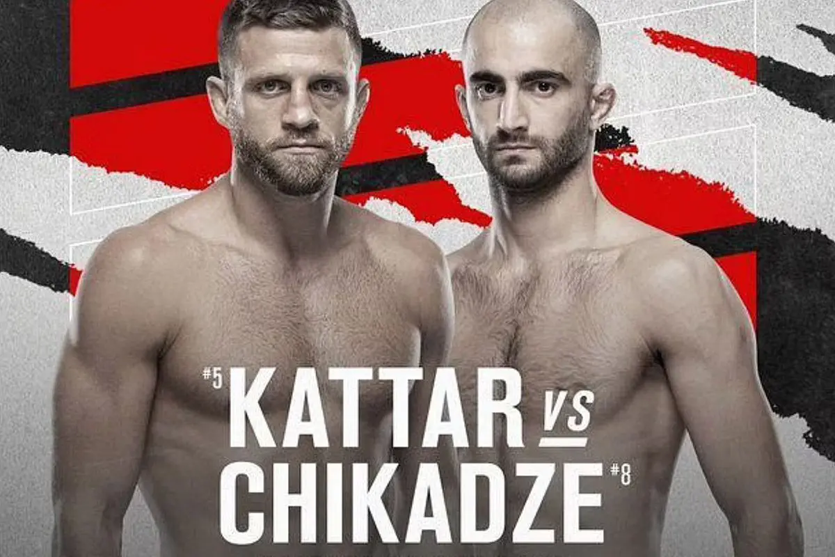 Kattar vs Chikadze main event picks & odds | UFC Fight Night