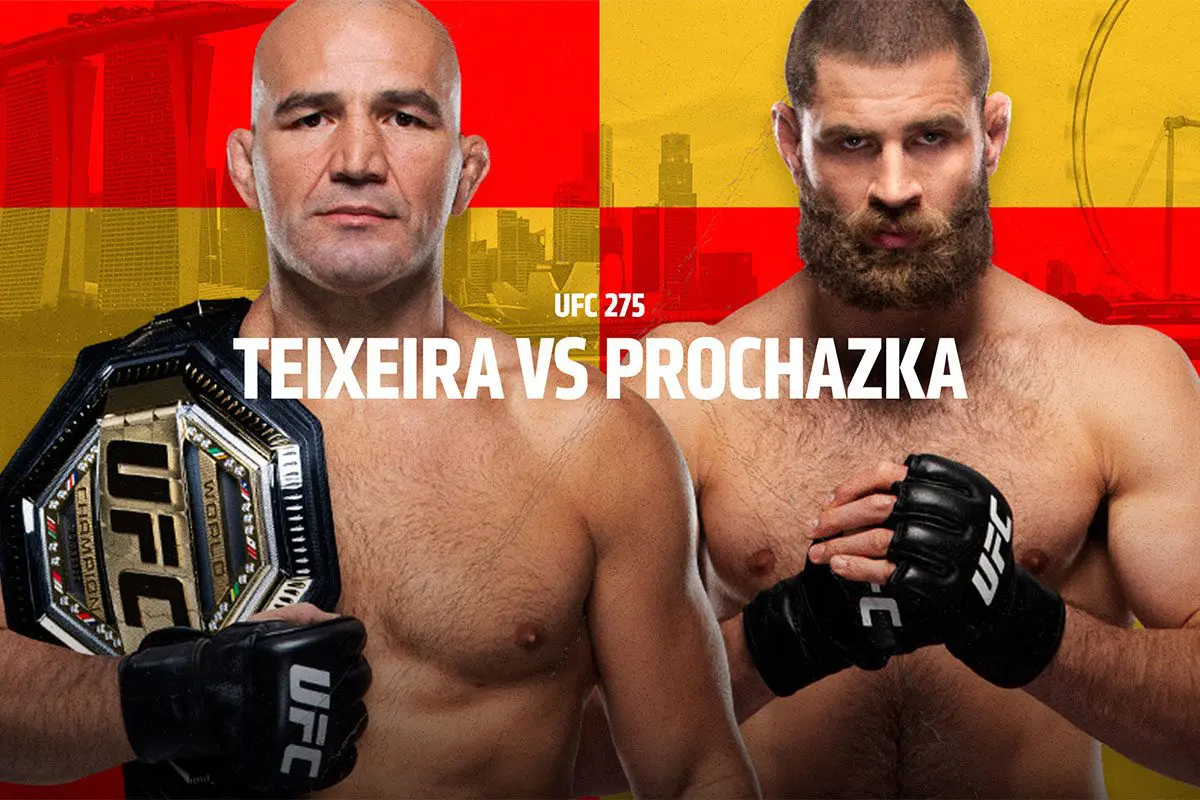 Teixeira vs Prochazka betting picks – UFC 275 main event