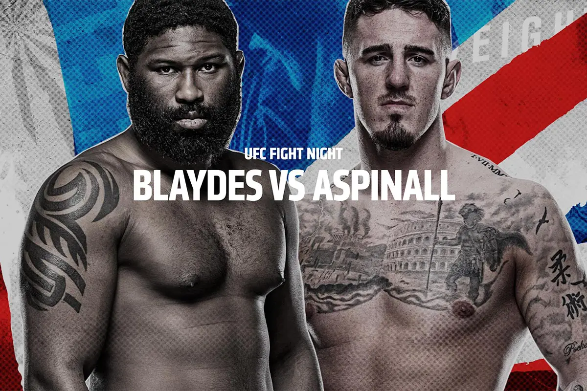 Blaydes vs Aspinall best bets & odds – UFC Fight Night 208