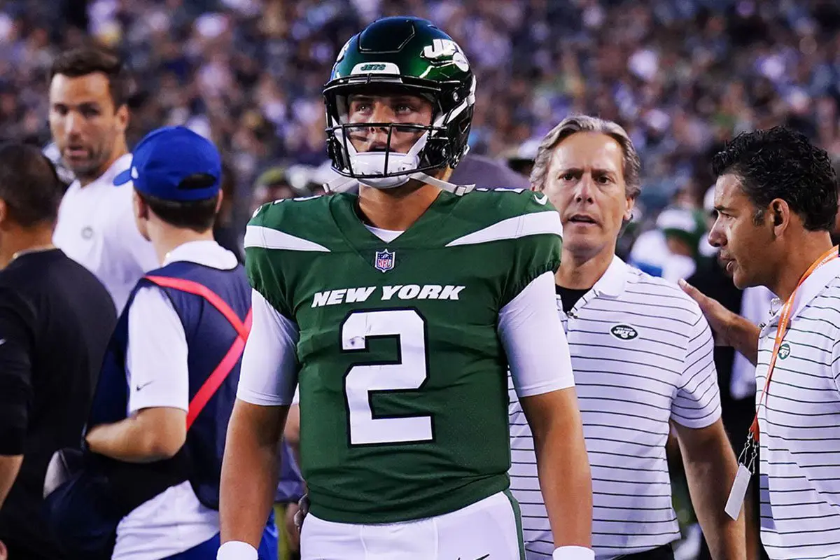 New York Jets QB Zach Wilson diagnosed with meniscus tear