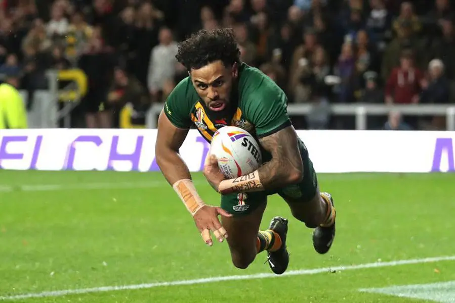 Addo-Carr scores 5 tries to get Australia into RLWC Semi Final