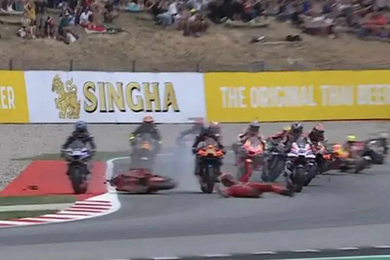 Francesco Bagnaia’s horrific crash shakes MotoGP world