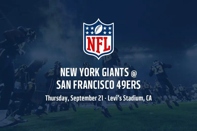 New York Giants @ San Francisco 49ers NFL Thursday betting picks