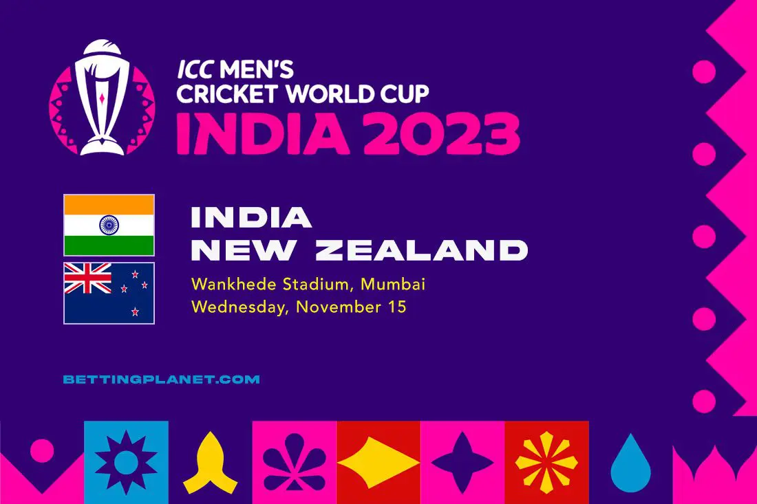 Cricket World Cup semifinal betting tips: India v New Zealand