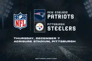 New England Patriots @ Pittsburgh Steelers NFL picks