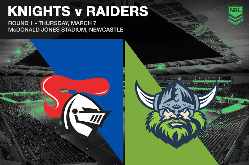 Knights v Raiders NRL betting preview, free tips & best odds