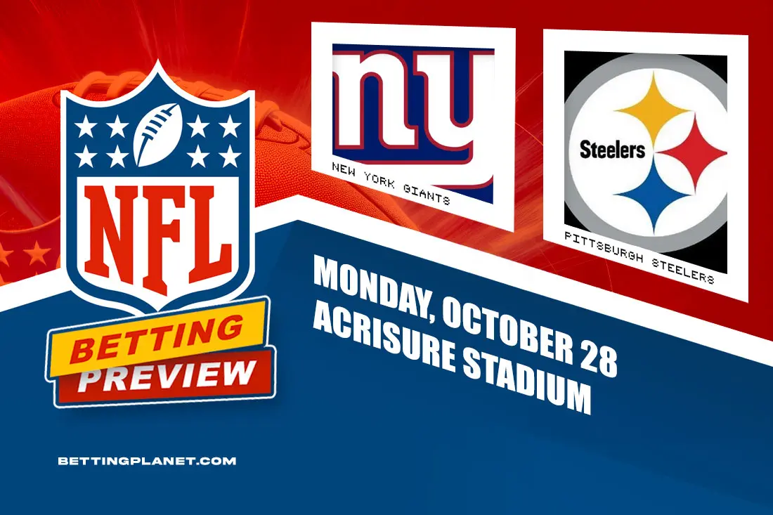 Giants @ Steelers NFL Monday betting picks | Week 8 preview