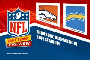 Broncos @ Chargers NFL betting preview - Thursday, December 19, 2024