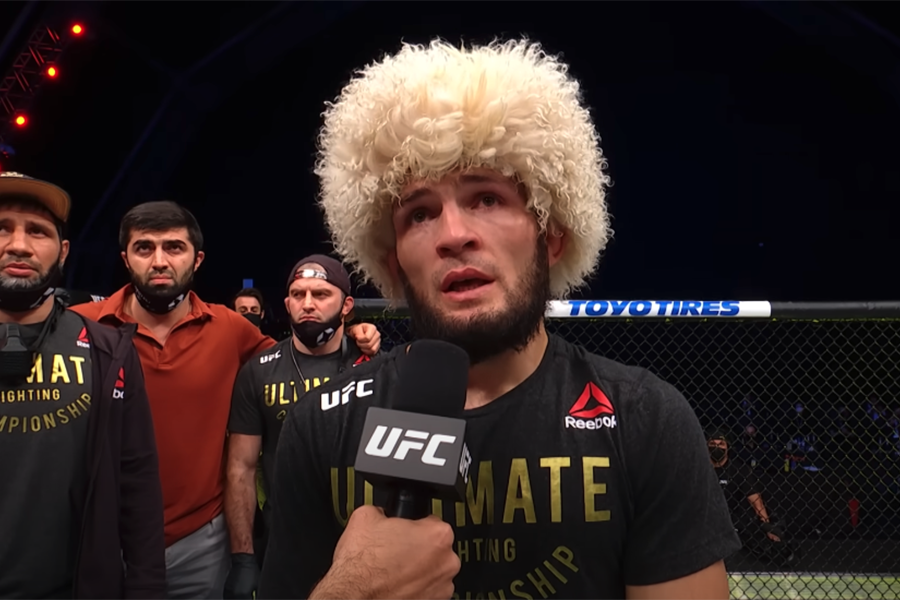 UFC Champ Khabib removed from flight, claims racial profiling