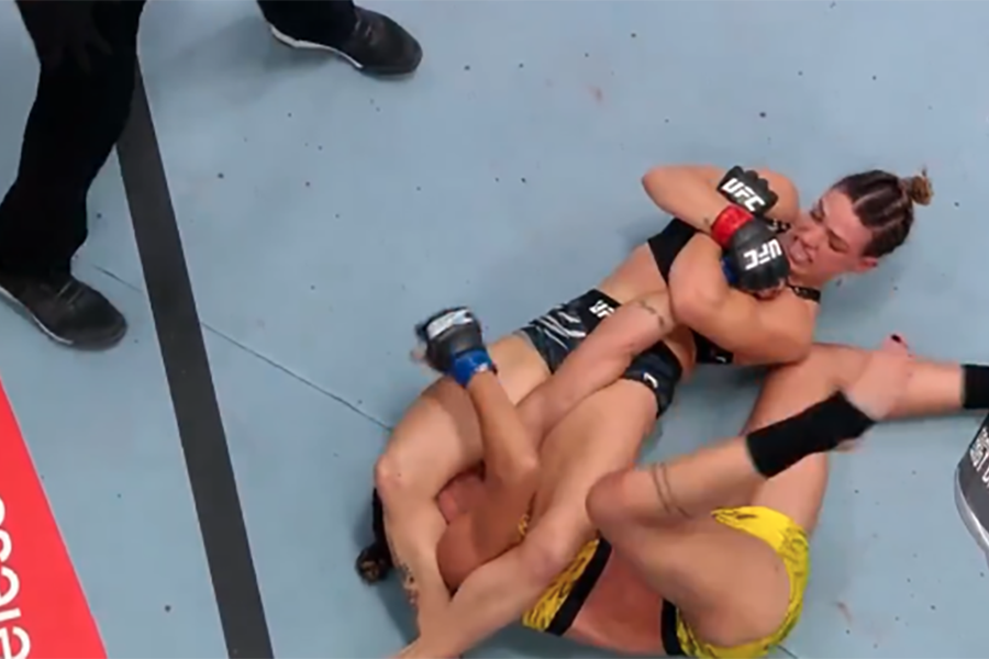 Mackenzie Dern’s late submission seals victory at UFC Vegas 101