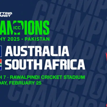 Champions Trophy 2025: Australia v South Africa betting tips & odds
