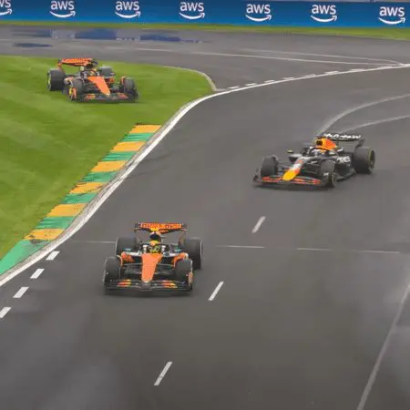 Norris triumphs in wild, rain-soaked Australian Grand Prix