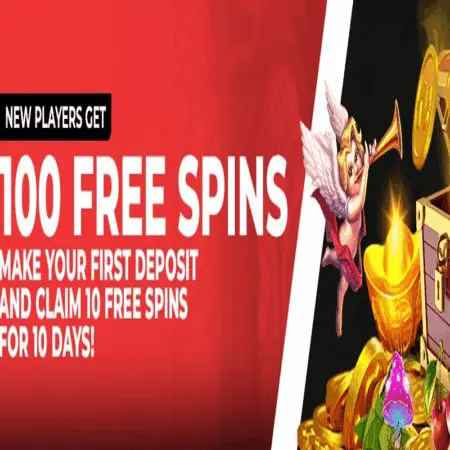 BetOnline: 100 Free Spins Welcome Bonus!