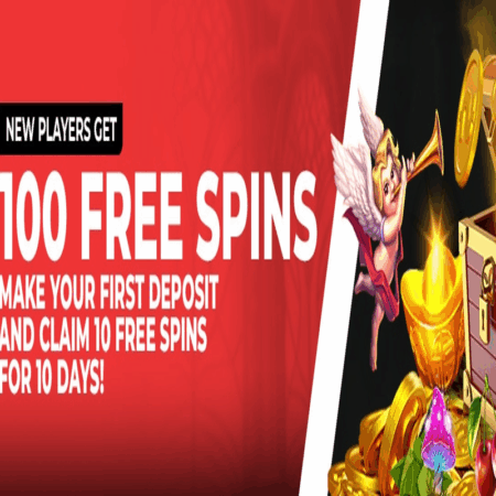 BetOnline: 100 Free Spins Welcome Bonus!