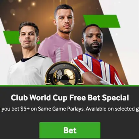 FIFA Club World Cup free bet special at Betway Casino