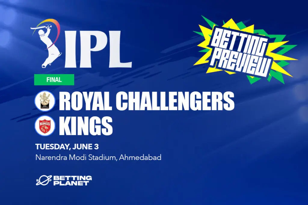 IPL 2025 Final betting preview - RCB v PBKS